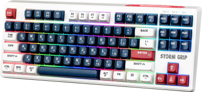 DEFENDER (45188) Storm Grip GK-188 RU,белый/синий