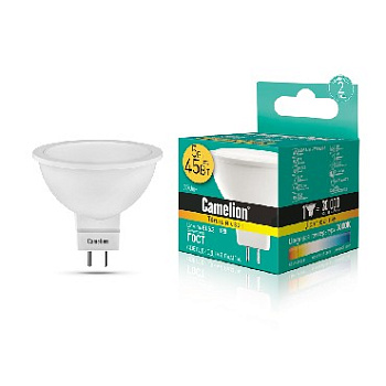CAMELION (12025) LED5-MR16/830/GU5.3/5Вт/3000K