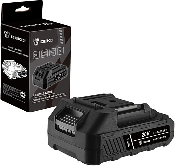 DEKO R-UNV3.0 CORE, Li-ion, 20В, 3.0А*ч 083-1014