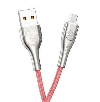 HOCO (6931474744906) X59 USB (m)-microUSB (m) 1.0м - красный