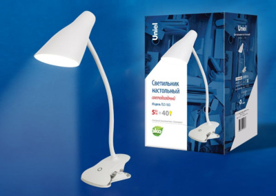 UNIEL (UL-00004465) TLD-563 WHITE/LED/360LM/4500K/DIMMER
