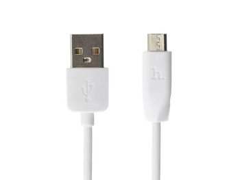 HOCO (6957531032038) X1 USB (m)-microUSB (m) 1.0м - белый