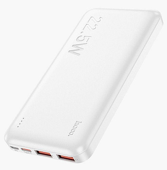 HOCO (6931474782489) J101 Astute 22.5W fully compatible 10000 mAh белый