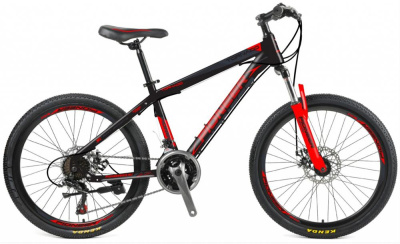 PIONEER TORNADO 24"/14" black-red-gray
