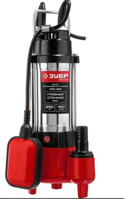 ЗУБР НПФ-250 Фекальный насос