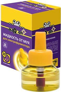 NADZOR Жидкость для фумигатора от мух, 30 мл, FLY145