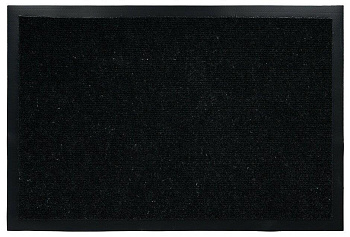 VORTEX 24196 Коврик влаговпитывающий, ребристый TRIP 60*90 см , чёрный / 10