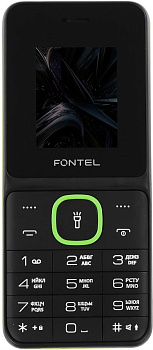 FONTEL FP210 черный-зеленый