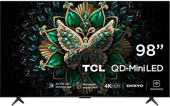 TCL 98C6K 4K UHD Google TV