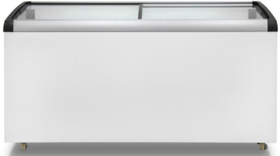 БИРЮСА CF59 590л (ларь, гнутое стекло)