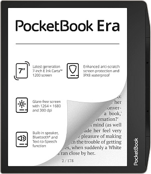 POCKETBOOK 700 ERA 16Gb Stardust Silver (PB700-U-16-WW)