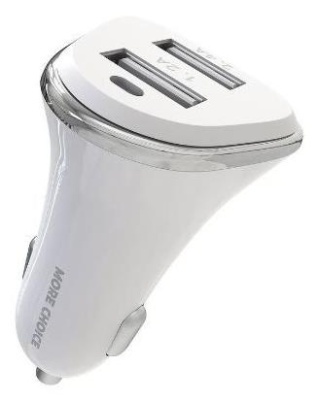 MORE CHOICE (4627151192079) AC23 2USB 2.4A белый