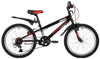 NOVATRACK 20SH6V.RACER.BK20 20" RACER, черный 139724