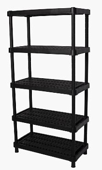 BLOCKER BR3805ЧР EXPERT вентилируемый 90*45 5 полок черный