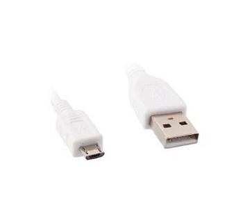 GEMBIRD/Cablexpert (11574) CCP-mUSB2-AMBM-W-0.5M AM/microBM 5P 0.5м экран белый (10)