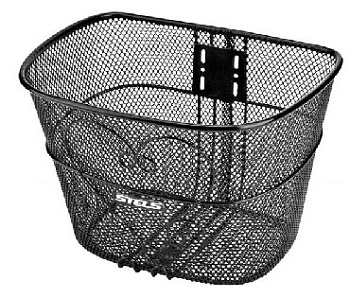 STELS Велокорзина передняя JL-072 чёрная, для 28" 270054*LU058685