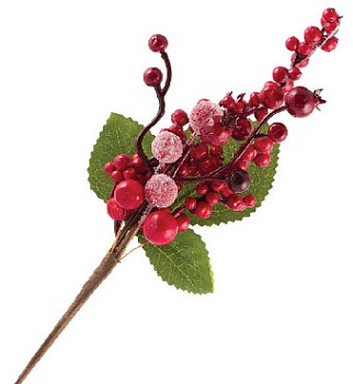 ВОЛШЕБНАЯ СТРАНА Украшение "Ветка с ягодами" SYFD-3919154 5773