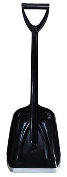 LWI "Монолитная" Лопата снеговая автомобильная со стальной планкой LWI-Л15