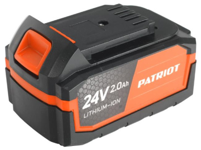 PATRIOT 180201124 Батарея аккумуляторная Li-ion для шуруповертов PATRIOT, Модели: BR 241ES, BR 241ES-h, Емкость аккумулятора: 2,0 Ач, Напряжение: 24В