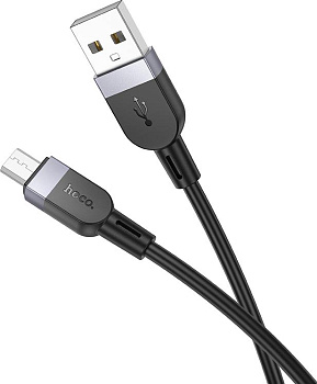 HOCO (6942007636223) X109m 2.4A USB-microUSB 1 m черный