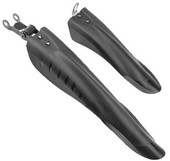 STELS Комплект крыльев 24"-26" XGNB-002C пластик, чёрные 610202*LU088660