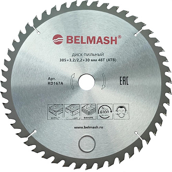 BELMASH Диск пильный 305x3,2/2,2x30 48T