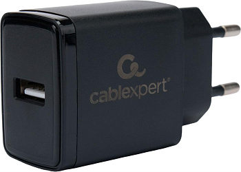 CABLEXPERT (22212) ЗУ5Вт, 1А, 1хUSB, черный, пакет