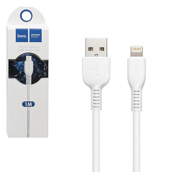 HOCO (6957531068815) X20 USB (m) - 8 Pin (m) 1.0m - белый