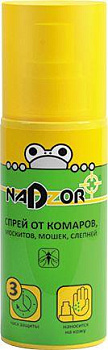 NADZOR Спрей от комаров и мошек, 100мл, ISK001N