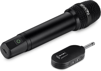 SVEN MK-740, черный (2.4GHz, 180mAh)