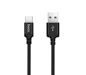 HOCO (6957531062929) X14 USB (m)-Type-C (m) 2.0м - черный