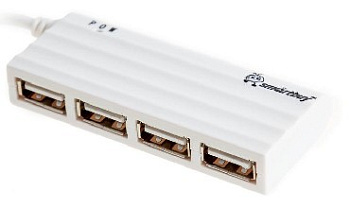 SMARTBUY (SBHA-6810-W) usb-хаб 6810 - 4 порта белый