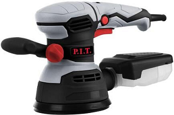 P.I.T. Шлифмашина орбитальная электрич. PDS125-C1 (430Вт, 125мм, 4000-13500об/мин, доп. рукоятка)