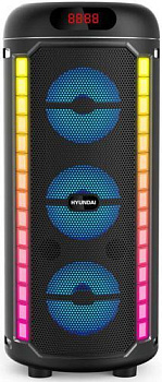 HYUNDAI H-MC1221 черный 15Вт FM USB BT SD/MMC