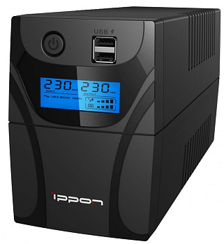 IPPON BACK POWER PRO II 500 LCD+USB (300Вт/500ВА)