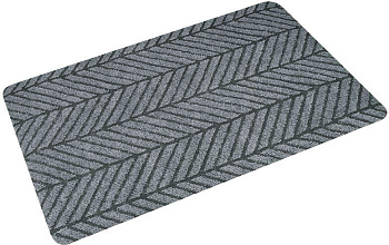 РЫЖИЙ КОТ Коврик придверный, 50*80см серый DM1 (108729)