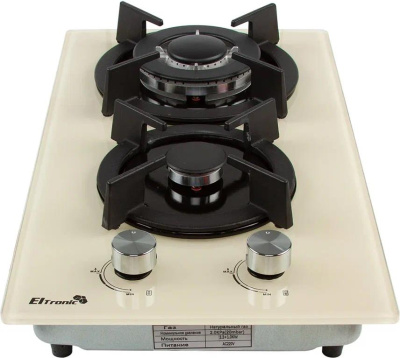 ELTRONIC (33-08) 2 конфорки , бежевый