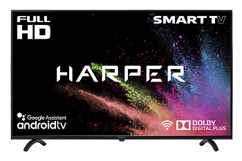 HARPER 43F720TS-FHD-SMART БЕЗРАМОЧНЫЙ