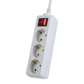 PERFEO (PF_A4681) "POWERMATE" - 3 роз - 5м - белый