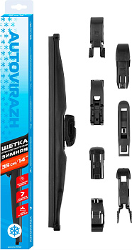 AUTOVIRAZH AV-001433 AV-350W зимняя 35см/14 мультиадаптерная