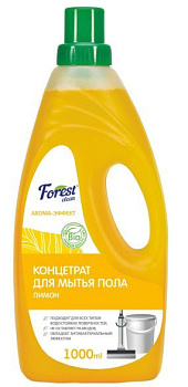 FOREST CLEAN Концентрат для мытья пола "Лимон" 1000 мл