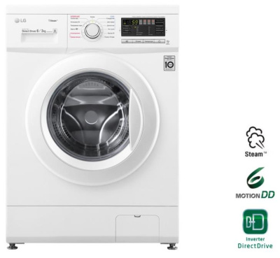 LG F1296CDS0 (с сушкой) белый