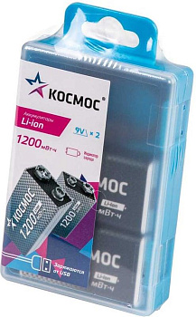 КОСМОС KOCLi9V1200mAh2B - 1 шт в составе упаковки