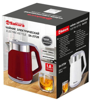 SAKURA SA-2172R 1,8л красный