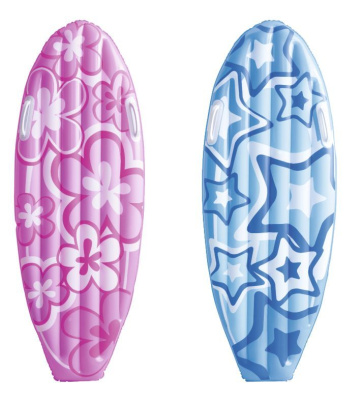 BESTWAY 42046 Надувная доска для плавания с ручками 114х46 см