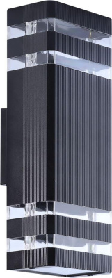SMARTBUY ( SBL-WLBK5-2E27) настенный E27*2 -Black/IP65