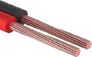 REXANT КАБЕЛЬ АКУСТИЧЕСКИЙ 2Х0,50 ММ2 КРАСНО-ЧЕРНЫЙ (М. БУХ 10 М) 01-6103-3-10