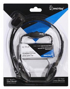 SMARTBUY (SBH-5000) EZ-TALK накладная черная