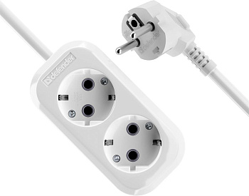 DEFENDER (99366) R320 16 А 2 роз х3м , белый