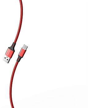 SMARTBUY (iK-3112-S14rb) S14 Type C красный/черн., 3 А, 1 м